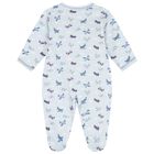 Baby Boys Blue Sky-High Planes Babygrow, 1, hi-res