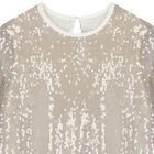 Girls Gold & Silver Embellished Dress, 1, hi-res