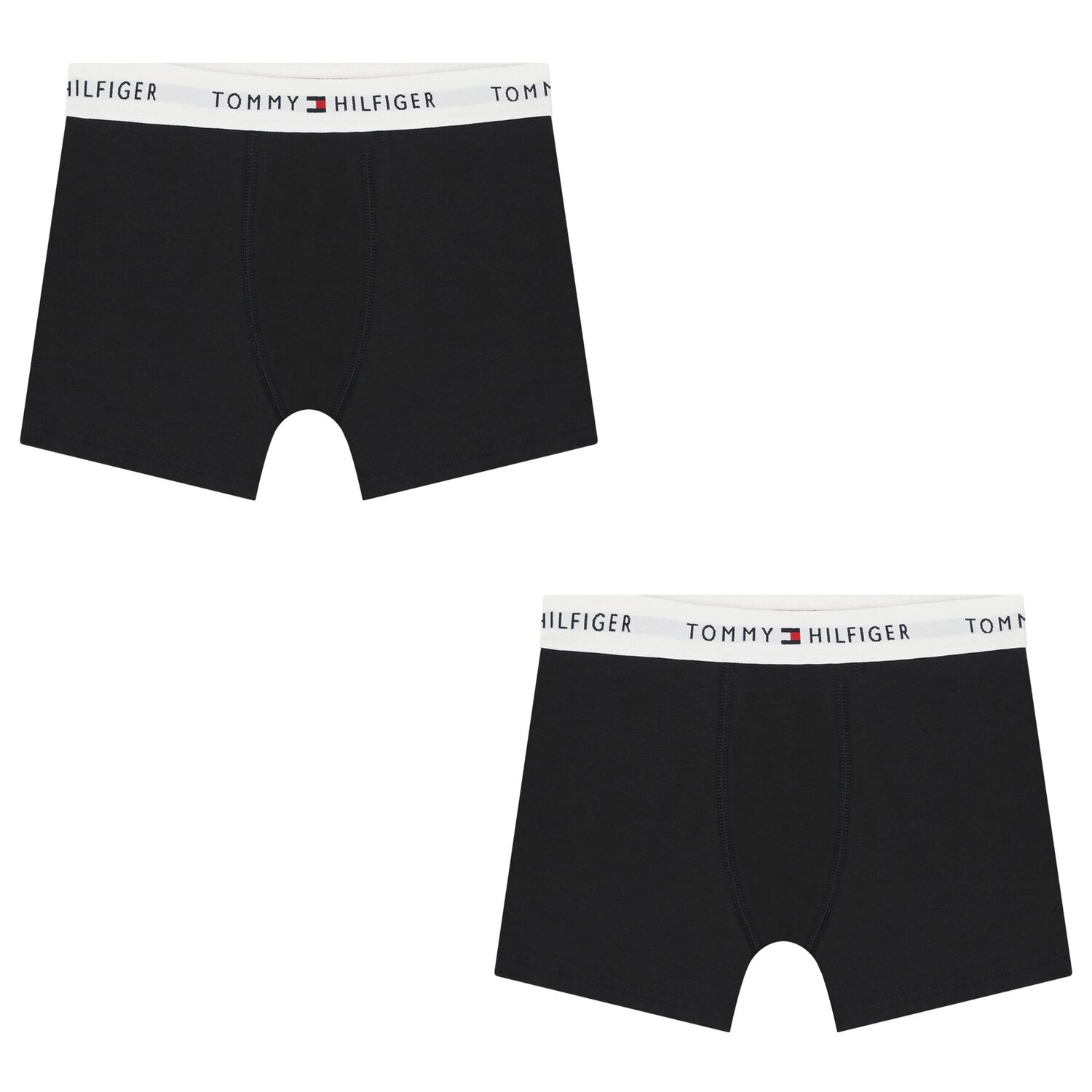 Boys Black Boxer Shorts (2-Pack), 1, hi-res image number null