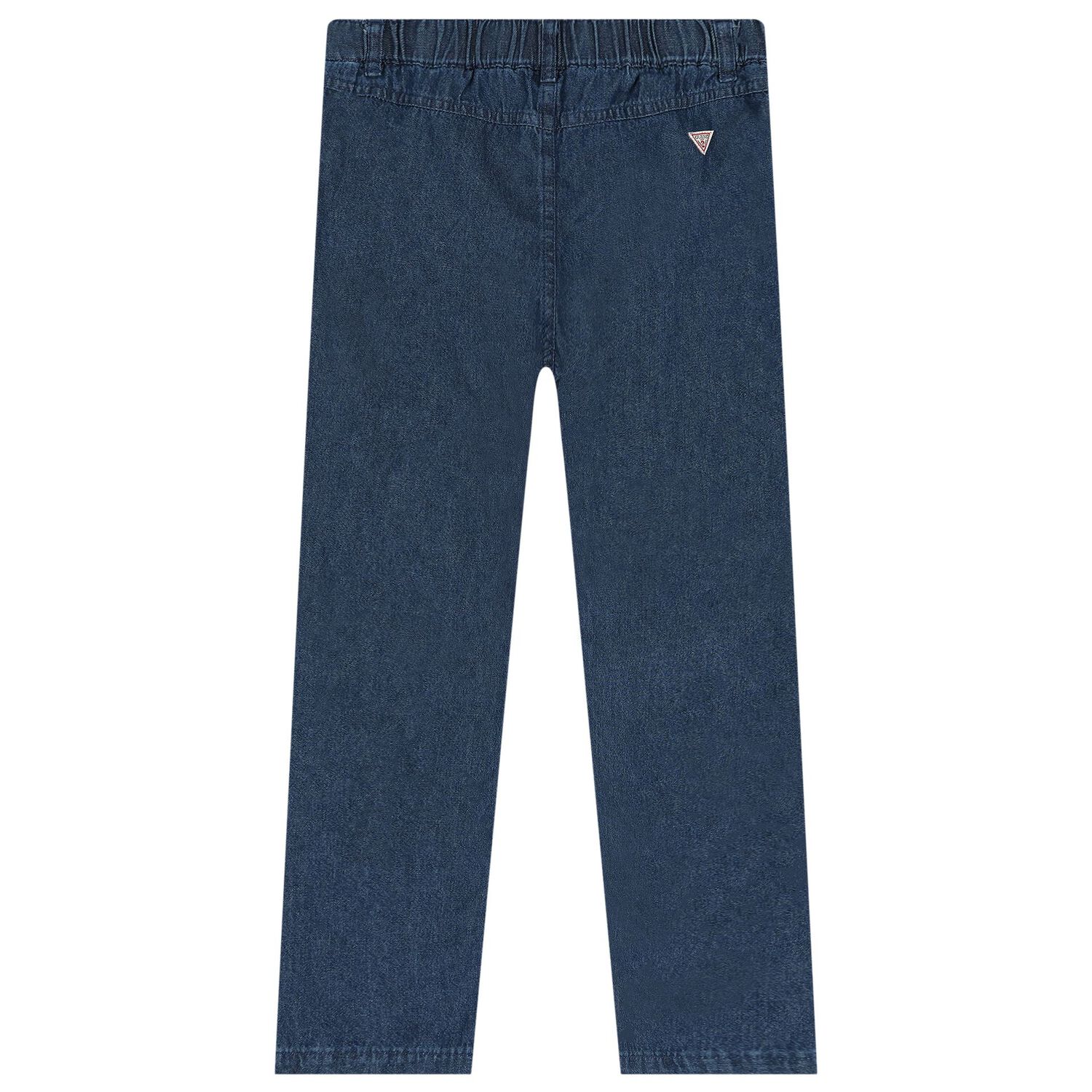 Boys Ivory & Blue Teddy Bear Logo Trousers Set, 1, hi-res