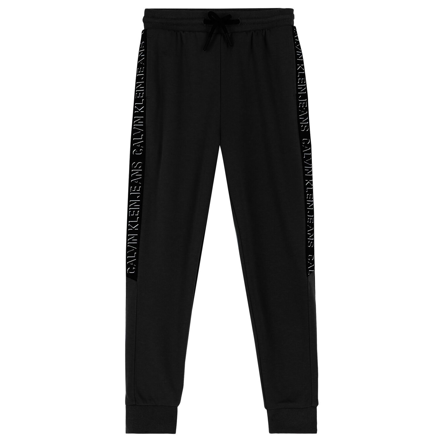 Boys Black Logo Joggers, 1, hi-res image number null