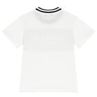 White & Black Logo T-Shirt, 1, hi-res