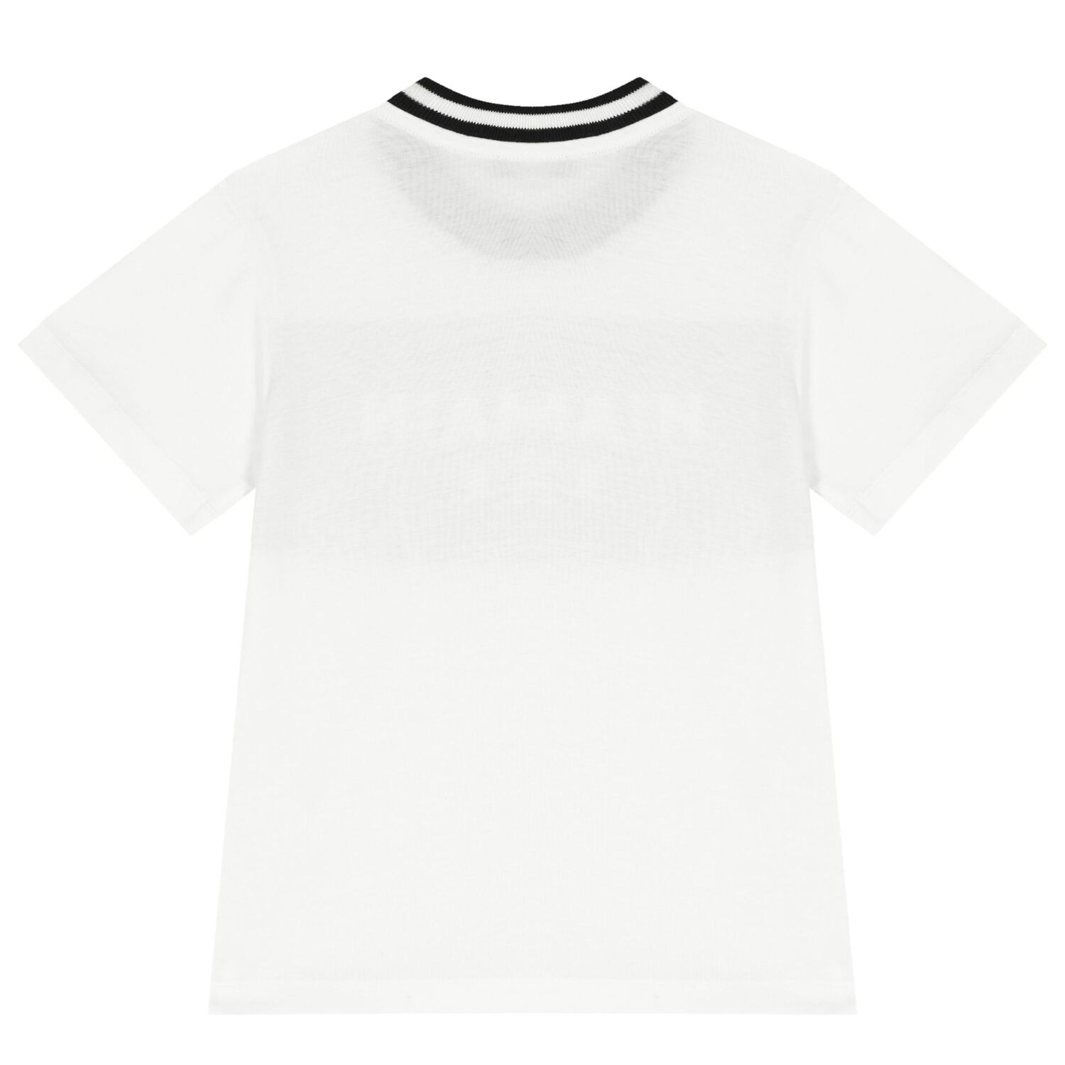 White & Black Logo T-Shirt, 1, hi-res