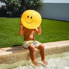 Boys Yellow & Grey Swim Shorts, 1, hi-res