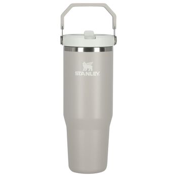 Grey Ice Flow Flip Straw Tumbler