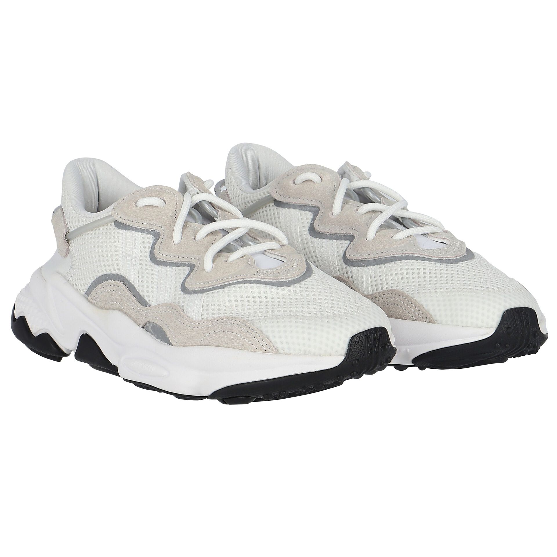 Adidas Kids White Ozweego J Trainers Junior Couture UK