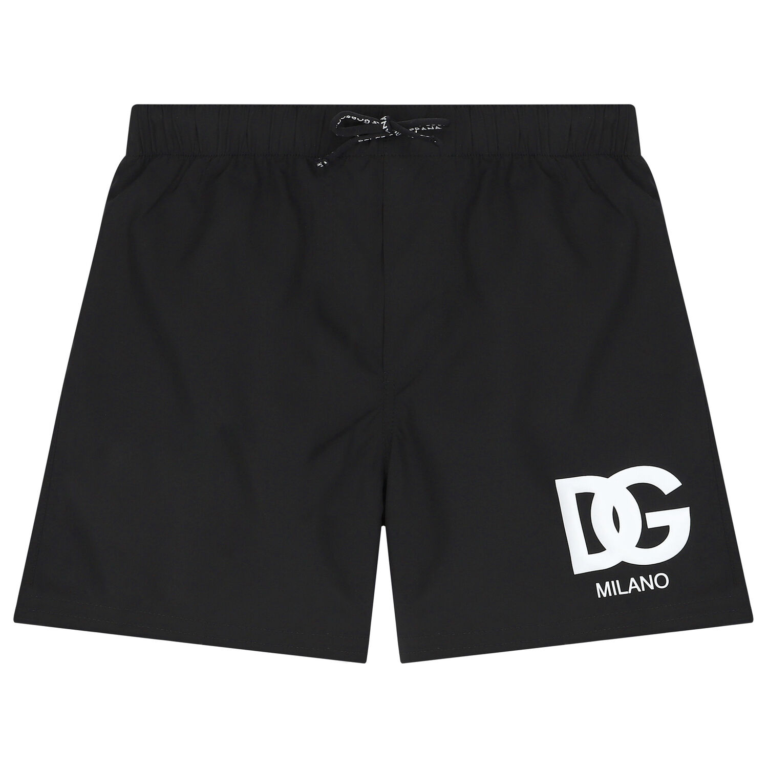 Black Logo Swim Shorts, 1, hi-res image number null