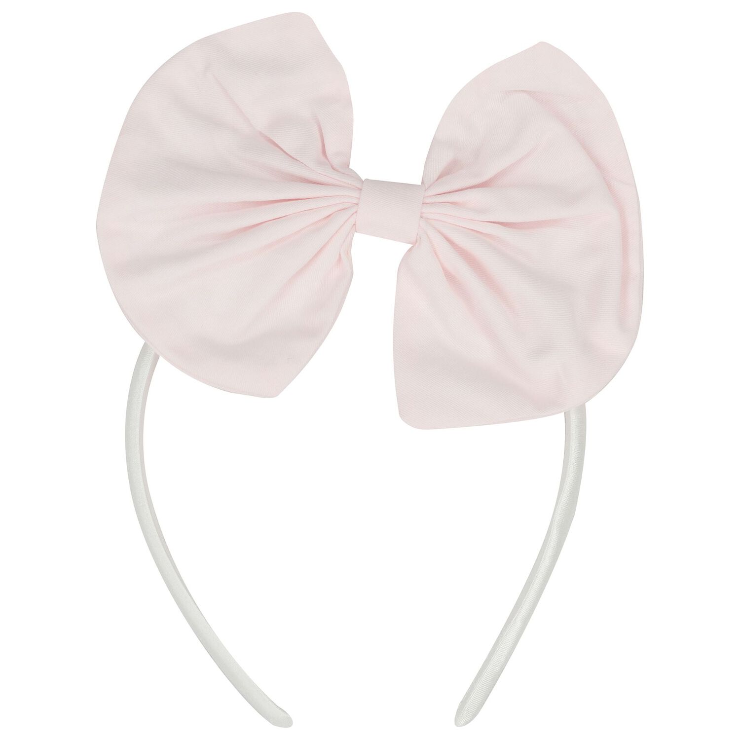 Girls Pink Bow Dress & Headband Set, 1, hi-res