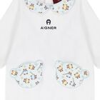 Baby Boys White & Blue Teddy Bear Logo Babygrow Gift Set, 1, hi-res