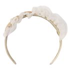 Girls Gold Stars Headband, 1, hi-res