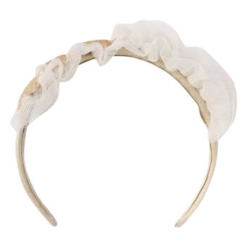 Girls Gold Stars Headband