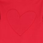 Girls Red Heart Dress Set, 1, hi-res