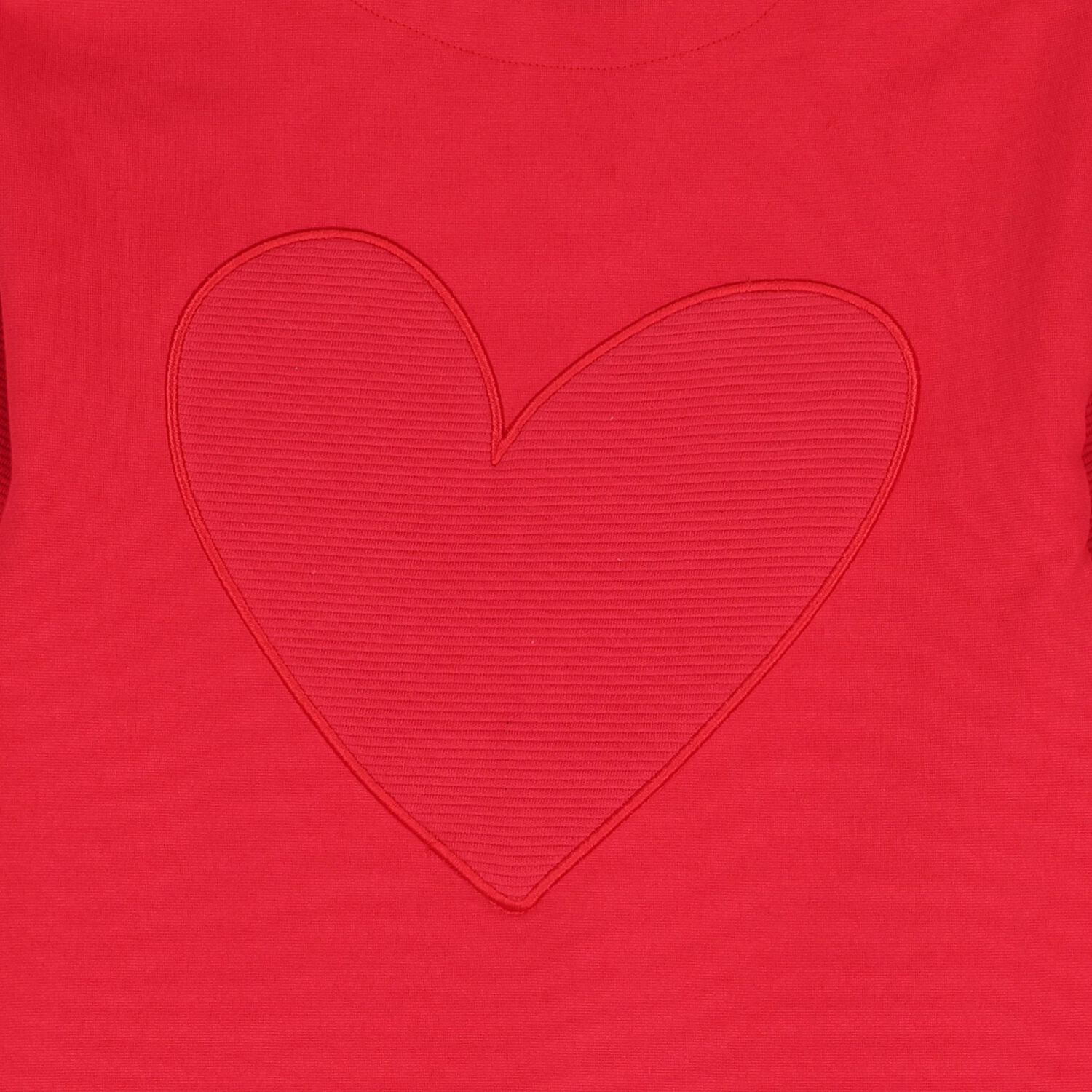 Girls Red Heart Dress Set, 1, hi-res