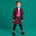 Girls Pink Slogan Top, 1, hi-res