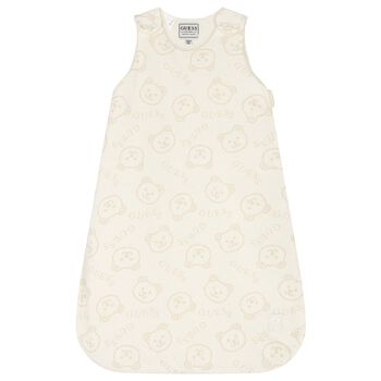 Ivory Teddy Bear Baby Sleeping Bag