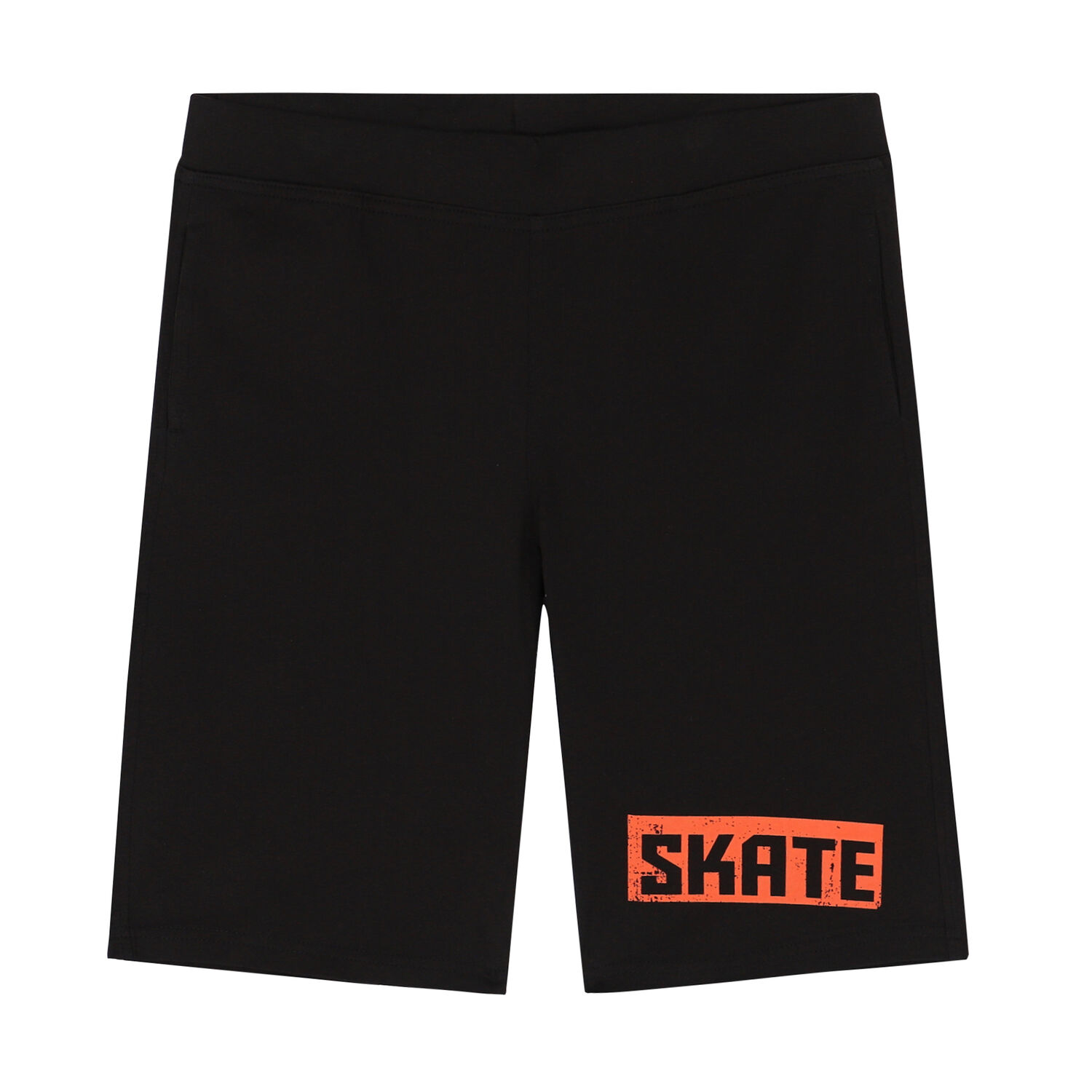 Boys White & Black Skate Shorts Set, 1, hi-res