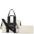 Ivory Karl Ikonik Baby Changing Bag, 1, hi-res