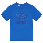 Blue Trefoil Logo T-Shirt, 1, hi-res