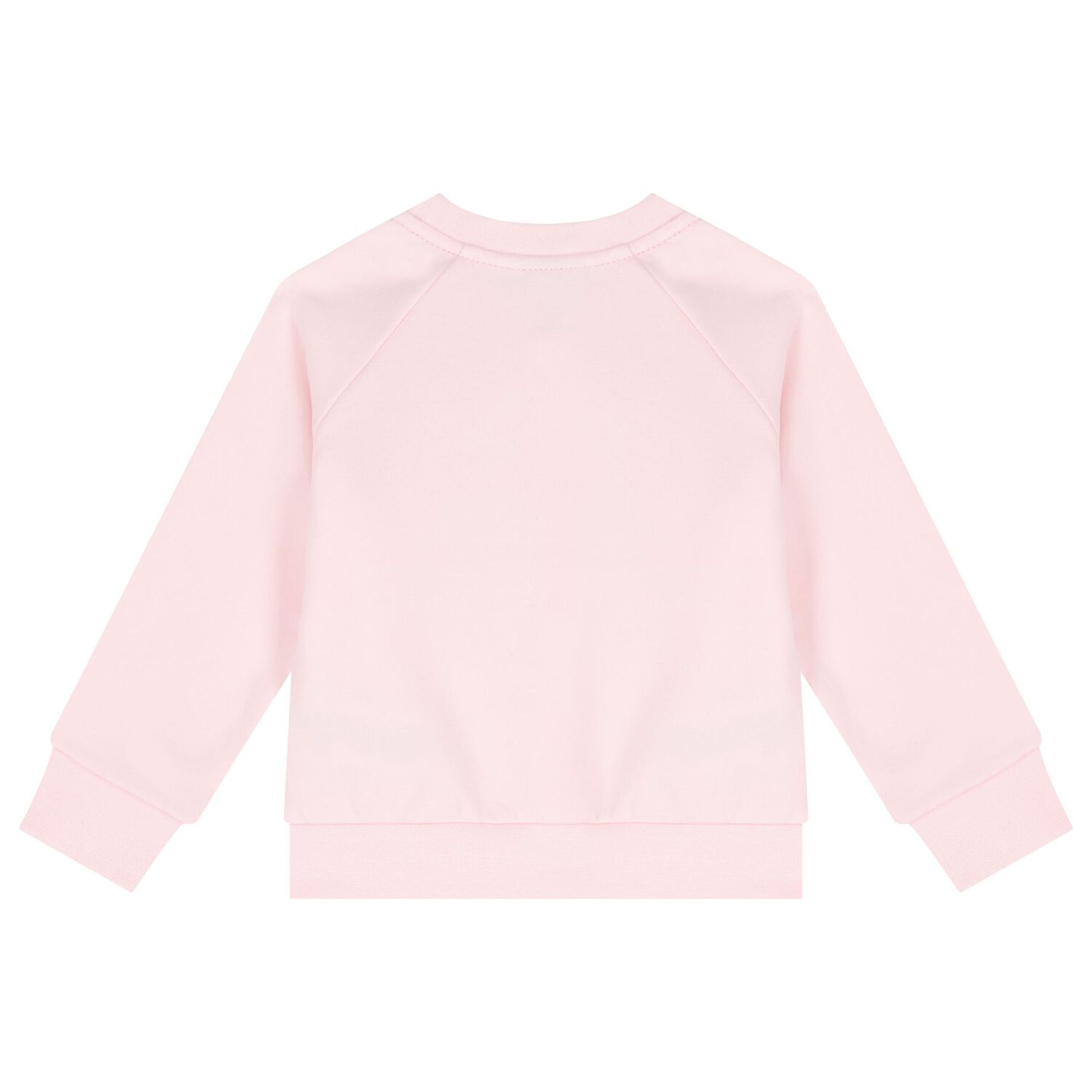 Baby Girls Pink & White Tracksuit Set, 1, hi-res