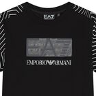 Boys Black Logo T-Shirt, 2, hi-res