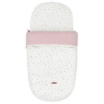 Baby Girls Ivory & Pink Floral Nest