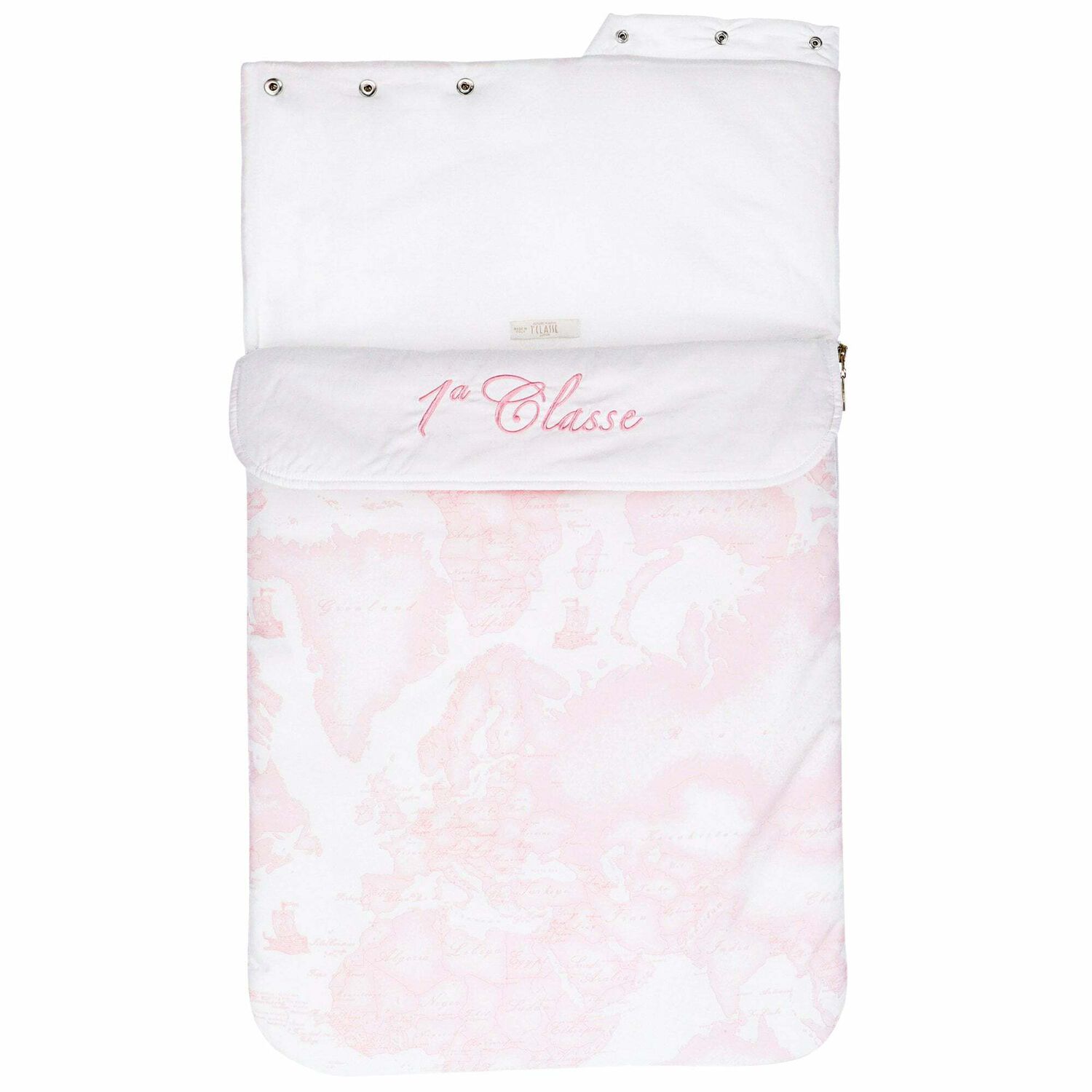 Pink Geo Map Baby Nest, 3, hi-res