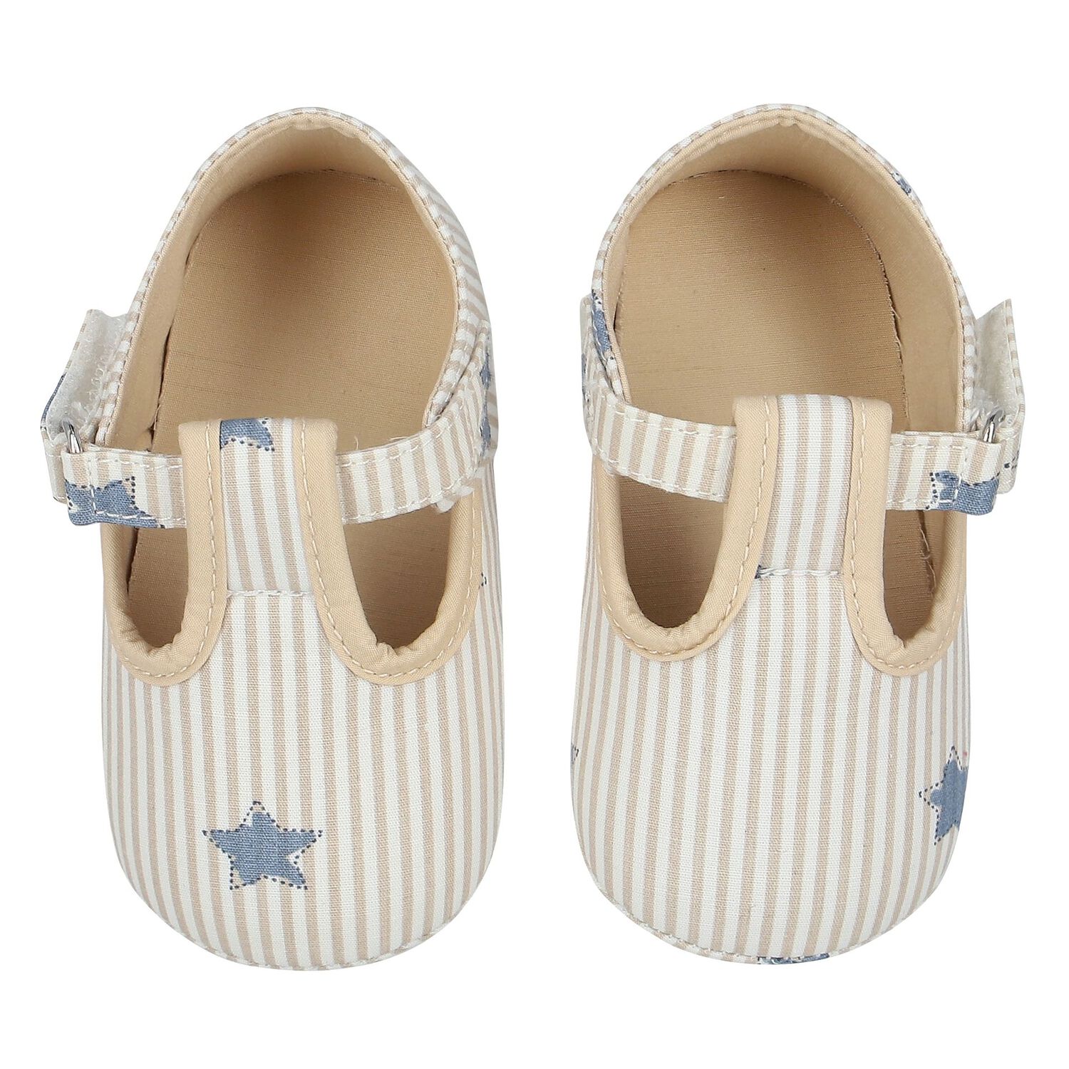 Baby Ivory Stars Pre Walker Shoes, 1, hi-res