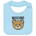 Blue Teddy Bear Logo Babygrow Gift Set, 3, hi-res