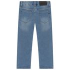 Boys Blue Denim Jeans, 1, hi-res