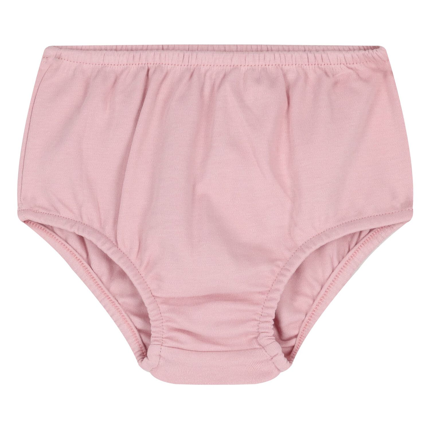 Baby Girls Pink Ruffled Polo Dress Set, 1, hi-res