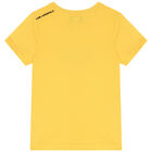 Boys Yellow Logo T-Shirt, 2, hi-res
