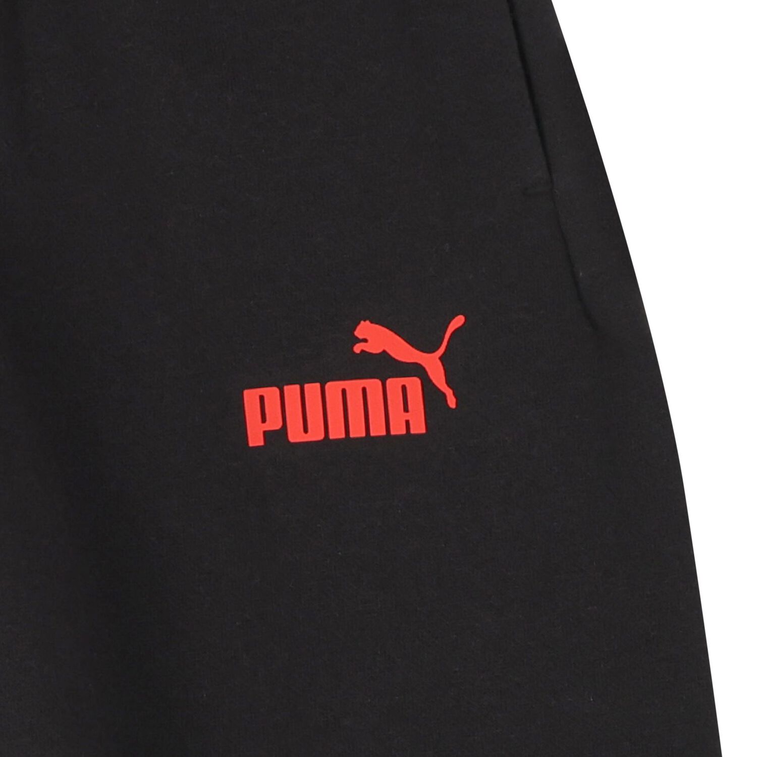 Boys Black Logo Joggers, 1, hi-res