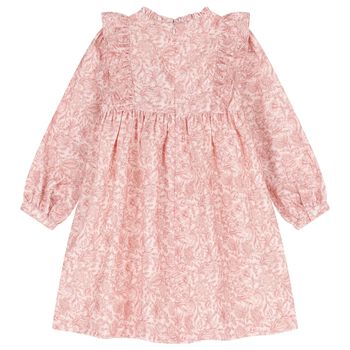 Girls Pink & Ivory Liberty Dress
