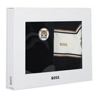 Baby Boys Black Logo Tracksuit, 1, hi-res