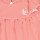 Girls Pink Logo Dress, 2, hi-res