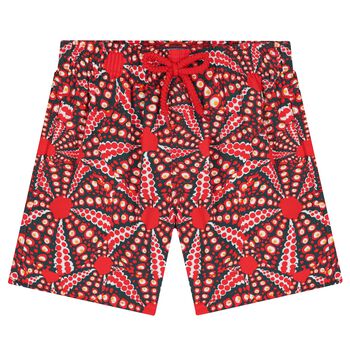 Boys Red Swim Shorts