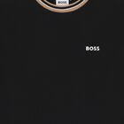 Boys Black Logo T-Shirt, 1, hi-res