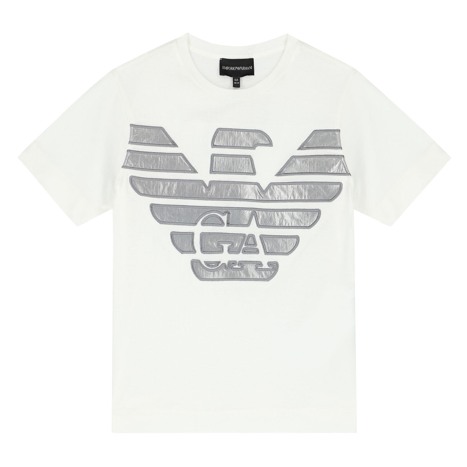 Boys Ivory Logo T-Shirt, 1, hi-res