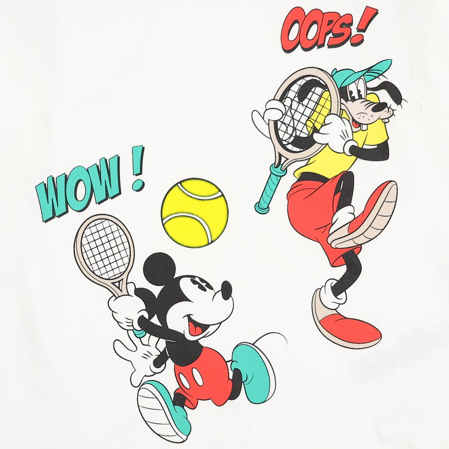 Boys White Disney T-Shirt, 1, hi-res