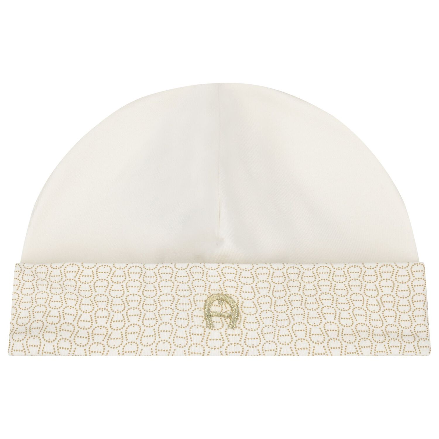 Ivory Logo Babygrow Hat & Bib Gift Set, 1, hi-res