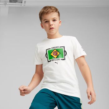 Boys White Logo T-Shirt