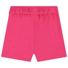 Girls White & Pink Skort Set, 1, hi-res