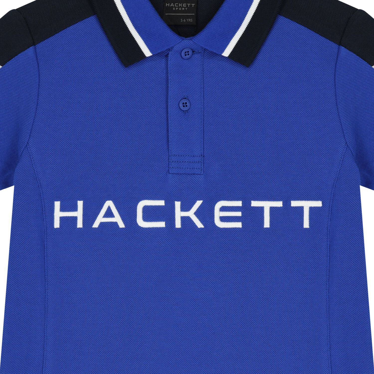 Boys Blue Logo Polo Shirt, 1, hi-res image number null
