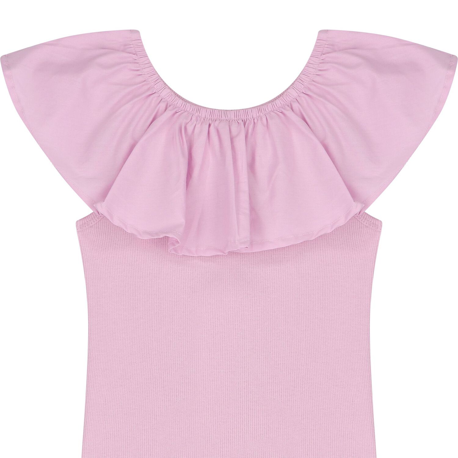 Girls Pink Ruffled Top, 1, hi-res