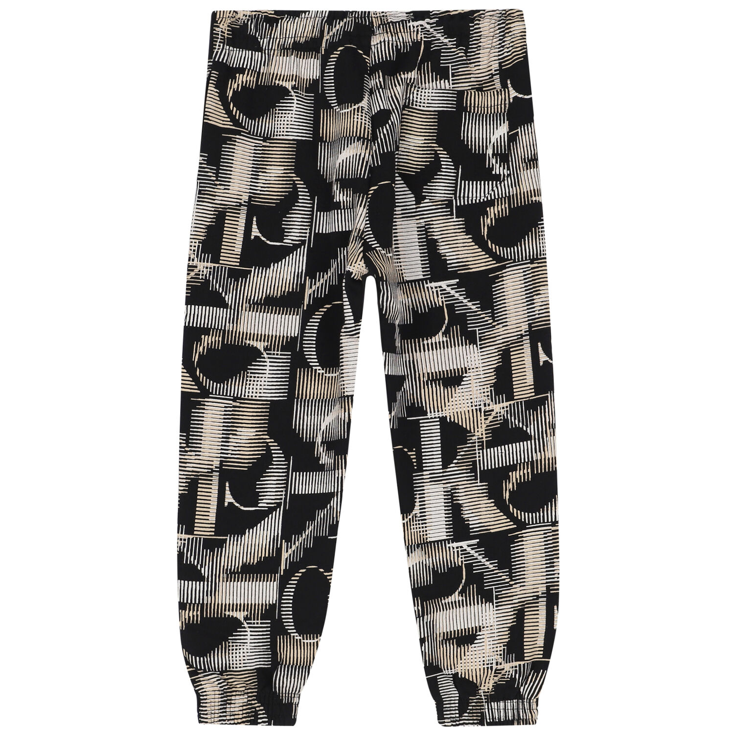Boys Black Logo Joggers, 1, hi-res