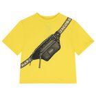 Boys Yellow Bag T-Shirt, 1, hi-res