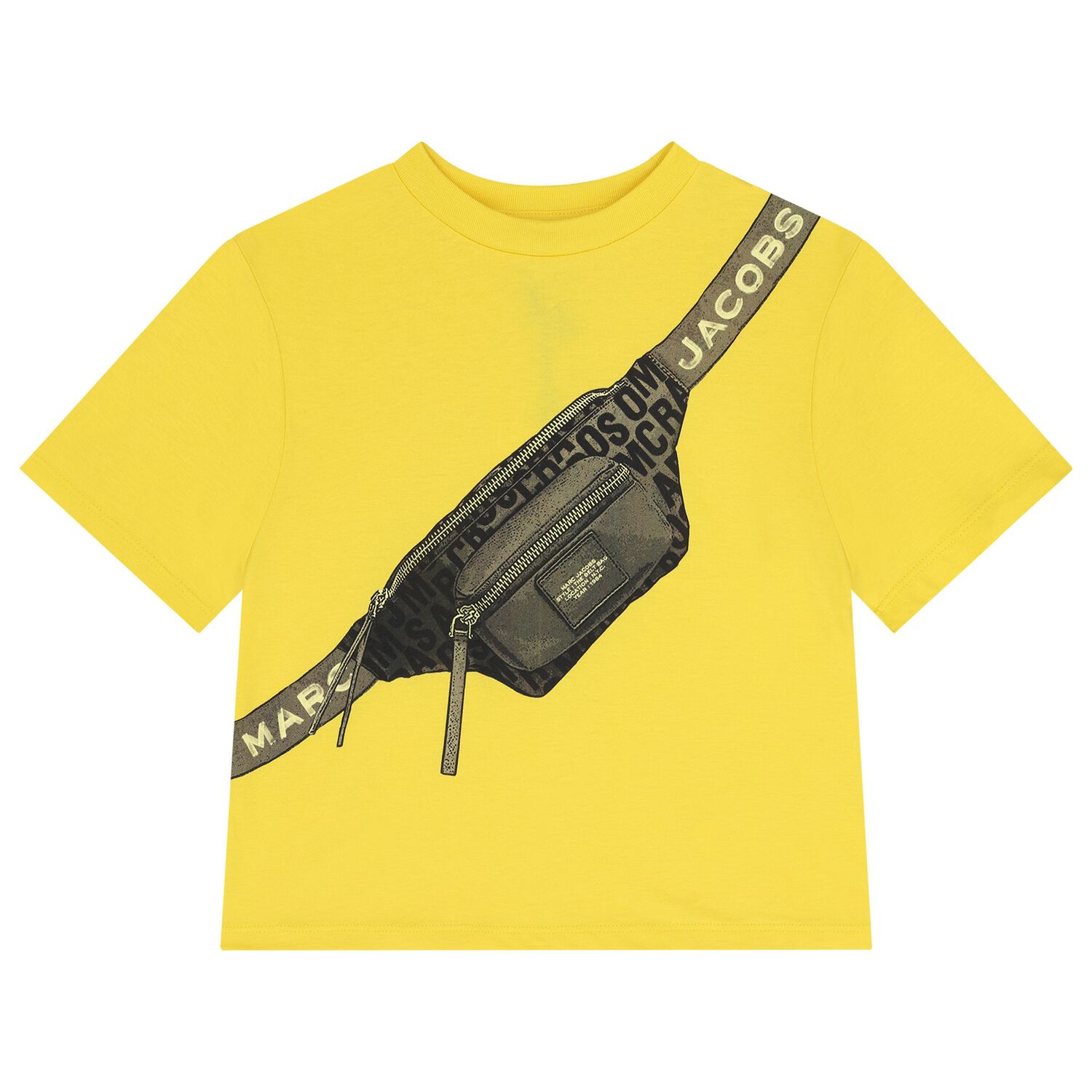 Boys Yellow Bag T-Shirt, 1, hi-res