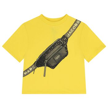 Boys Yellow Bag T-Shirt