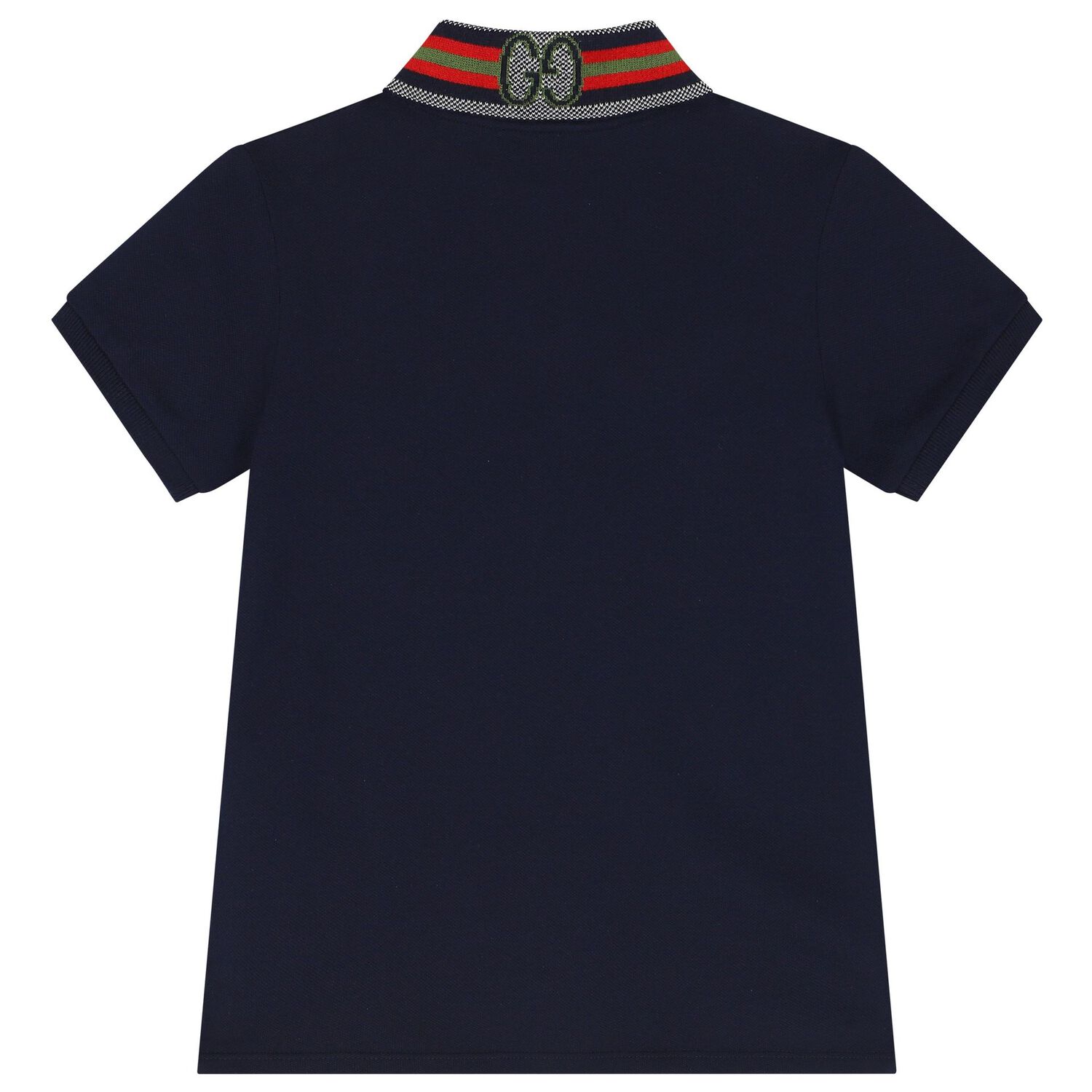 Boys Navy Blue Polo Shirt, 1, hi-res