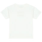 Boys White Logo T-Shirt, 1, hi-res